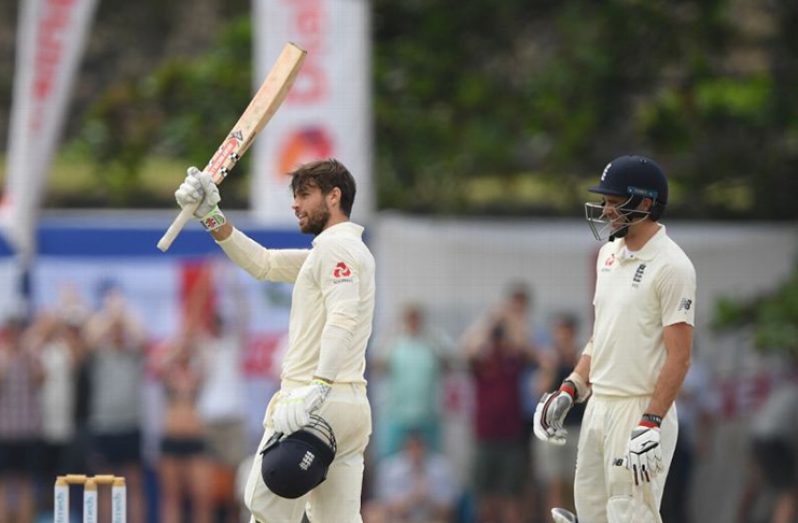 England wicketkeeper Ben Foakes was named Man-of-the-Match after scoring a century in his maiden Test innings.