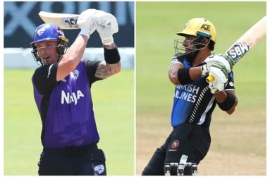 Ben McDermott (left) and Iftikhar Ahmed both played in the 2025 Global Super League in Guyana in July (Photos: GSLT20)