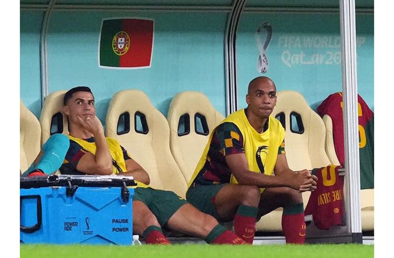 Ronaldo was left on the bench for Portugal’s last-16 win over Switzerland after an act of petulance in the previous game (Martin Rickett/PA)