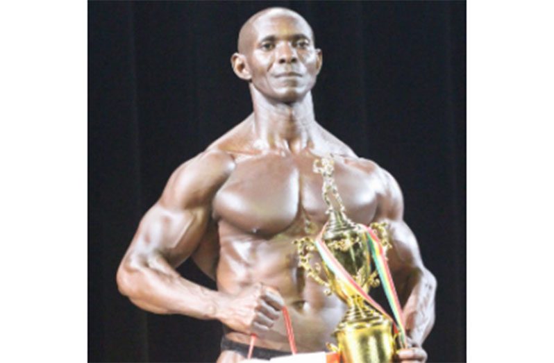 Marlon ‘Bolo’ Bennett was crowned Mr Guyana 2019.