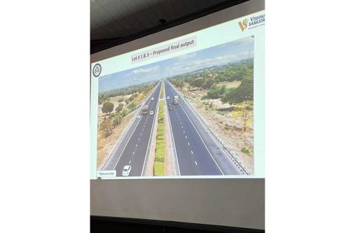 This is what the Corentyne Highway is expected to look like when the expansion project is completed