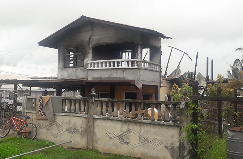 The house which was gutted