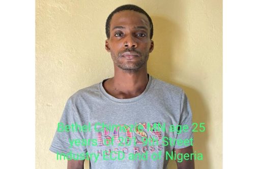 Jailed: Bethel Chimezie