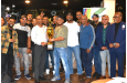 The victorious Over-40 Better Hope players celebrate their success