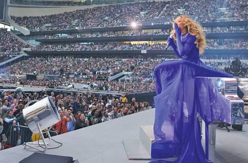 Beyoncé's Renaissance world tour spent five nights at Tottenham Hotspur Stadium (PA Media)