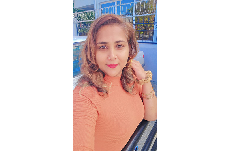 Sonia Seenarine, a survivor of domestic violence and an advocate against gender-based violence