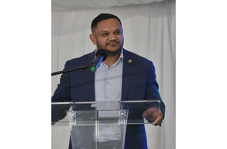 Natural Resources Minister, Vickram Bharrat