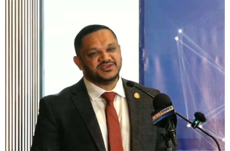 Minister of Natural Resources Vickram Bharrat