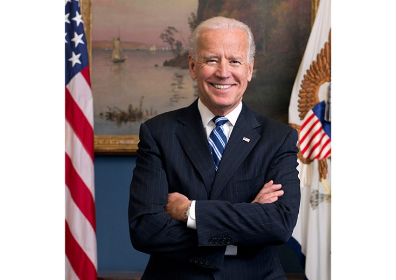 Democrat presidential candidate, Joe Biden