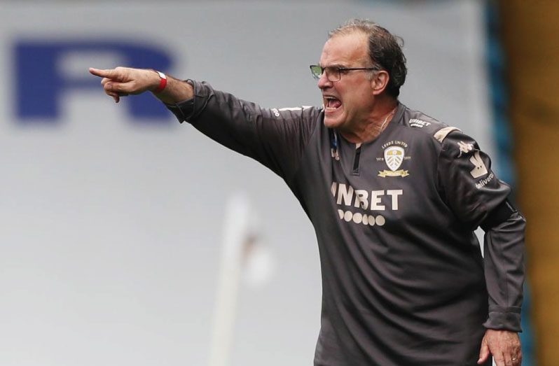 Leeds United coach Marcelo Bielsa