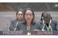 Guyana’s Permanent Representative to the UN Carolyn Rodrigues-Birkett