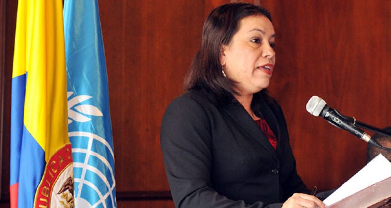Guyana’s Foreign Affairs Minister, Ms Carolyn Rodrigues-Birkett