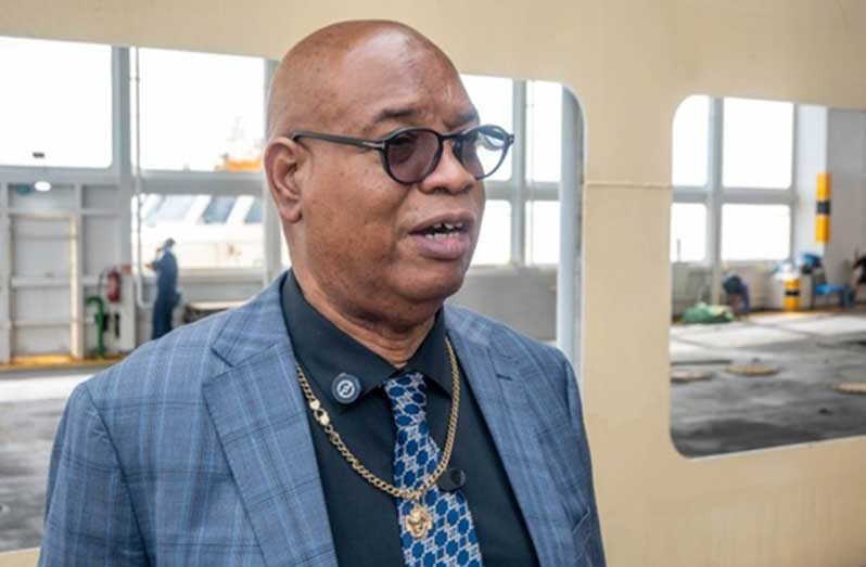 Minister of Public Works Bishop Juan Edghill