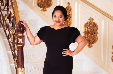 First Lady Mrs. Arya Ali may not be seasoned, but says she’s ready to serve! (Saajid Husani photo)