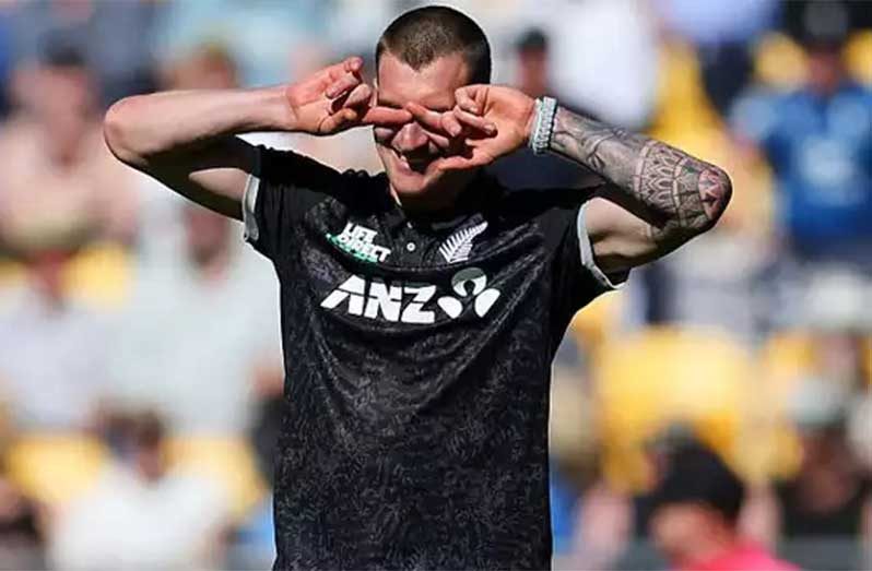 Blair Tickner finished with figures of 4-64 and then scored 18* to take his team to victory