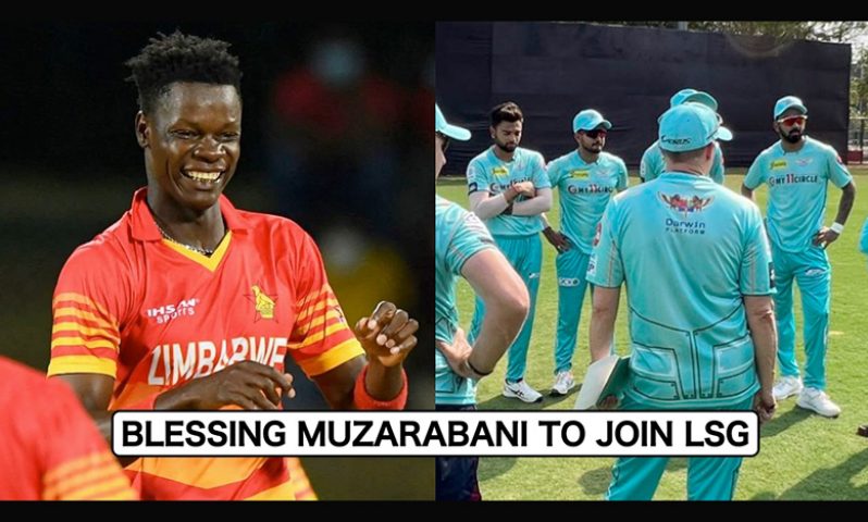 Zimbabwe will welcome back fast bowler Blessing Muzarabani