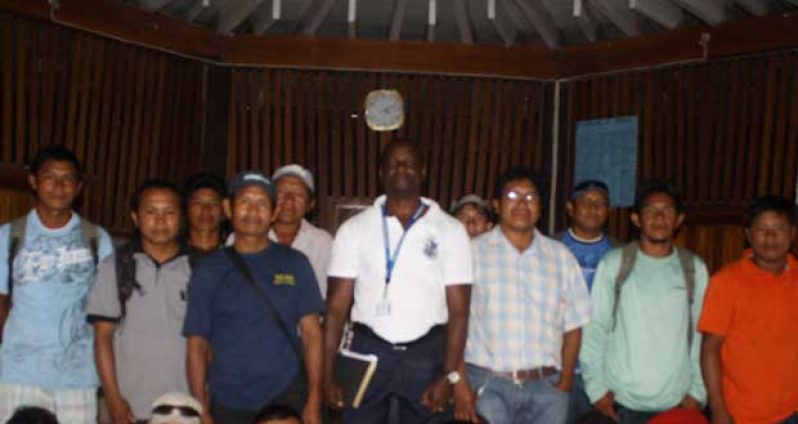 The group of boat operators who benefited from the training offered by MARAD and two other agencies