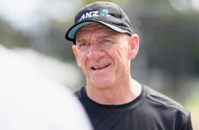 New Zealand coach Bob Carter