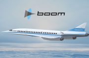 An artist’s impression of the XB-1 “Baby-boom” supersonic jet.