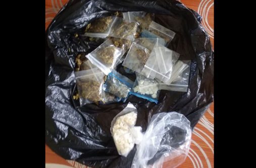 The illegal substance that was found