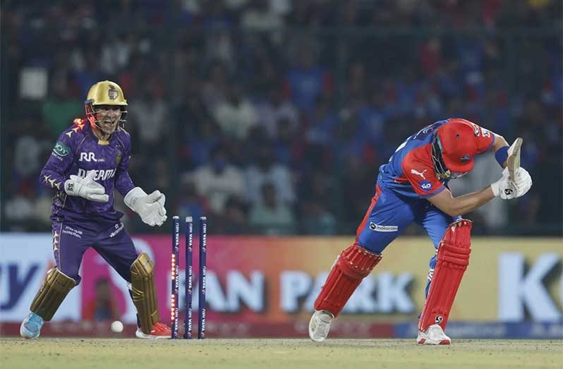 Tristan Stubbs was bowled by Sunil Narine • Apr 29, 2025 • BCCI