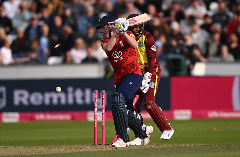 Harry Brook was bowled for 6•Jun 06, 2025•Getty Images
