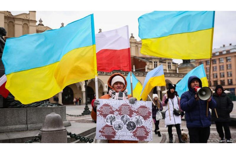 Ukrainian authorities have urged athletes to boycott events that involve Russian or Belarusian athletes.