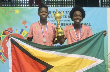 Malachi Moore (left) and Ebo McNeil have also been outstanding in the U-13 division.