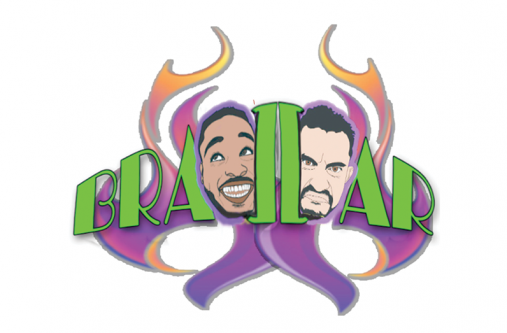 The original ‘Braddar’ poster featuring Gopaul and Thompson.