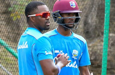 New Test captain Kraigg Brathwaite (right) welcomes back experienced left-hander Darren Bravo for the series.