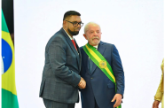 President Irfaan Ali and Luiz Inácio Lula da Silva who will serve a fourth term as President of Brazil after beating Flávio Bolsonaro in a knife-edge vote (Photo: President Irfaan Ali/Facebook)