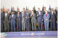 President, Dr. Irfaan Ali and his CARICOM counterparts on Friday attended the Brazil–Caribbean Summit 2025 with President Luis Inacio 'Lula' Da Silva at the Itamaraty Palace in Brasília (Office of the President)