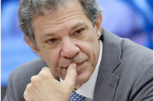 Brazil’s Finance Minister Fernando Haddad attends a meeting of the Committee
on Agriculture, Livestock, Supply and Rural Development of the Chamber of
Deputies in Brasilia, Brazil September 24, 2025 (REUTERS/Adriano Machado)