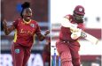 Aaliyah Alleyne (l) and Qiana Joseph have been penalised for breaching the ICC Code of Conduct