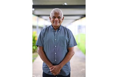 Economics Lecturer and Founder of the Guyana Epilepsy Foundation, Dr. Thomas Singh (Samuel Maughn photo)