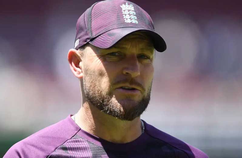 England head coach Brendon  McCullum