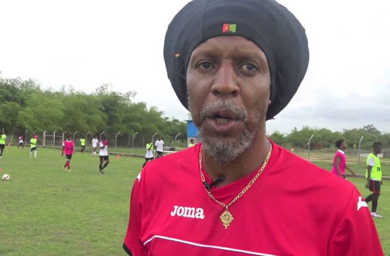 T&T National Under-20 coach Brian Williams