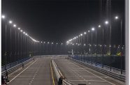 The Bharrat Jagdeo Demerara River Bridge (Delano Williams photo)