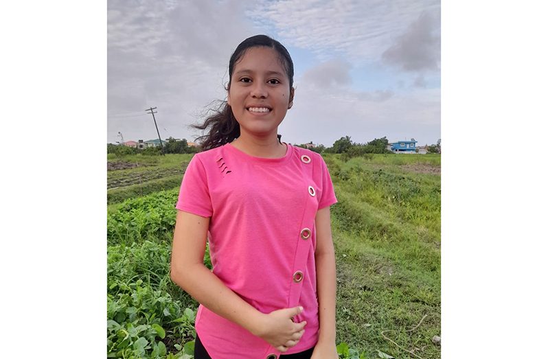 BRITNEY Sarius is a second-year student who is studying for her Diploma in Agriculture at the Guyana School of Agriculture (GSA). She is a resident student from the village of Orealla, in Region Six (East Berbice-Corentyne), an indigenous community on the Corentyne River. Britney fell in love with griculture after being exposed to it in secondary school (Delano Williams photo)