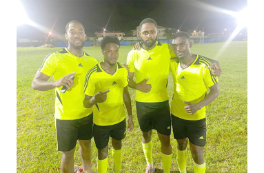 Shemar Britton, Malachi Richards, Carlos Agard and Lonsdale George