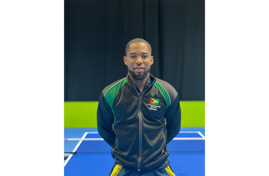 National Table Tennis champion Shemar Britton