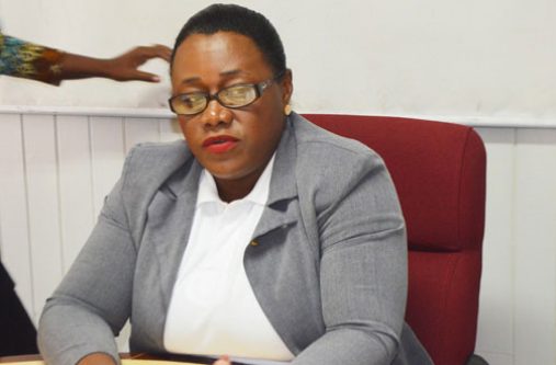 Junior Natural Resources Minister,Simona Broomes