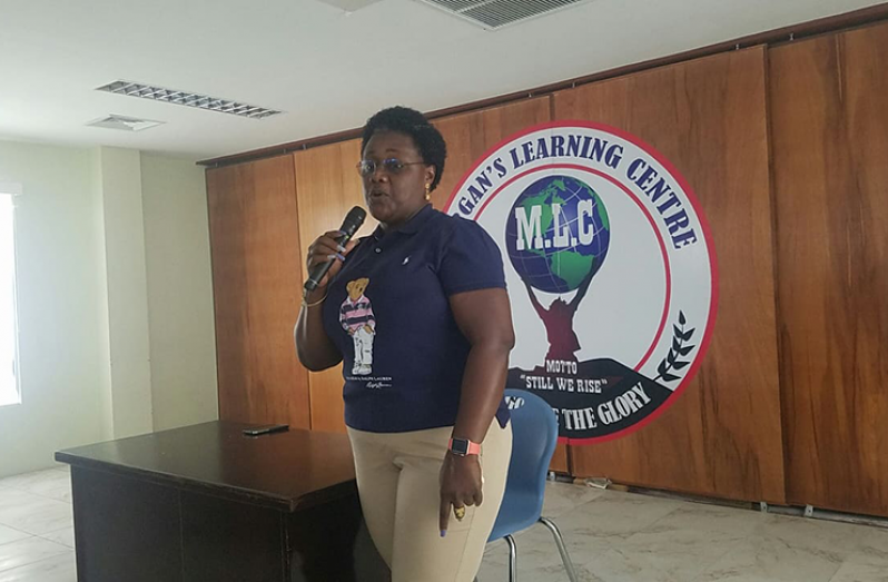 Minister within the Ministry of the Presidency with responsibility for Youth Affairs, Simona Broomes