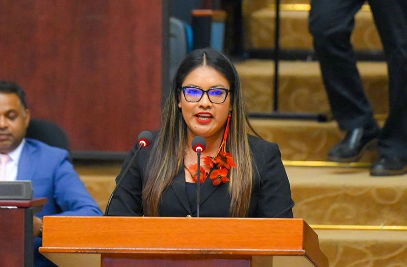 Minister of Amerindian Affairs, Sarah Browne