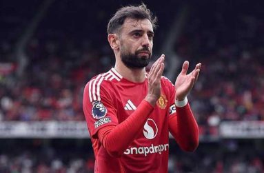 Manchester United captain, Bruno Fernandes
