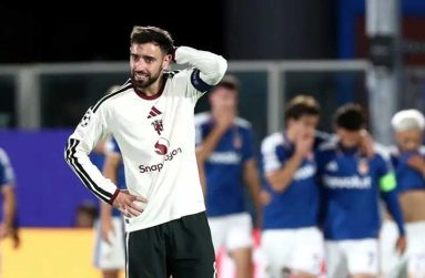 Bruno Fernandes was taken off in the 67th minute as his difficult season continues