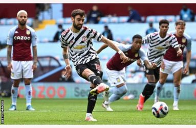 Bruno Fernandes has scored 27 goals for Manchester United in all competitions this season, the most by a Premier League midfielder in a season since Frank Lampard for Chelsea in 2009-10.