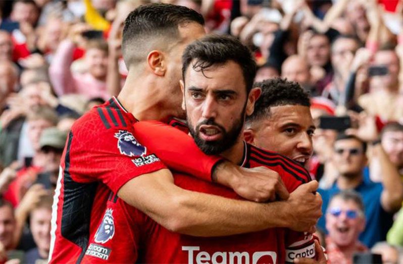 Bruno Fernandes set up Casemiro's equaliser before completing Manchester United's comeback from the penalty spot