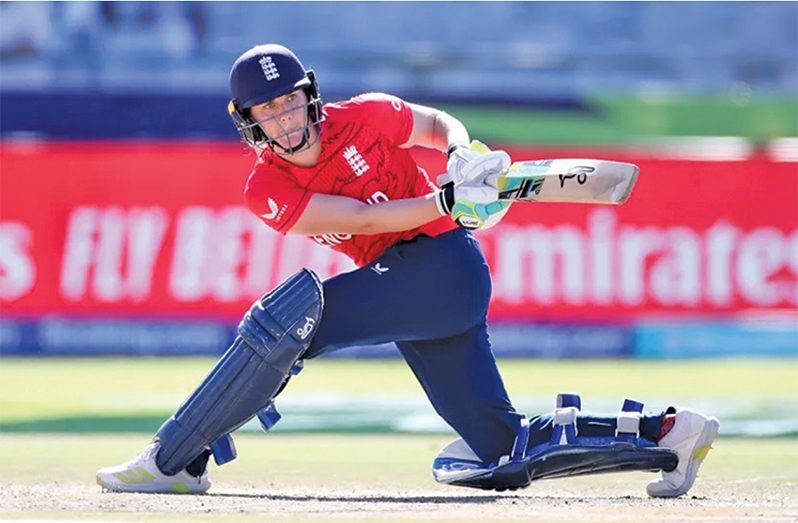 Nat Sciver-Brunt smashed an unbeaten 81 for England