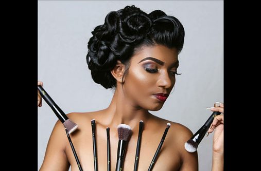 Janica Sandy’s very own eight-piece brush set under the brand, Image Cosmetics